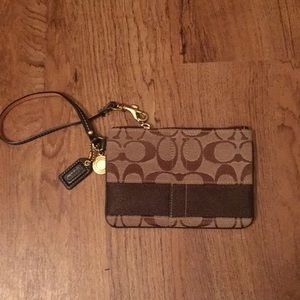 Coach wristlet